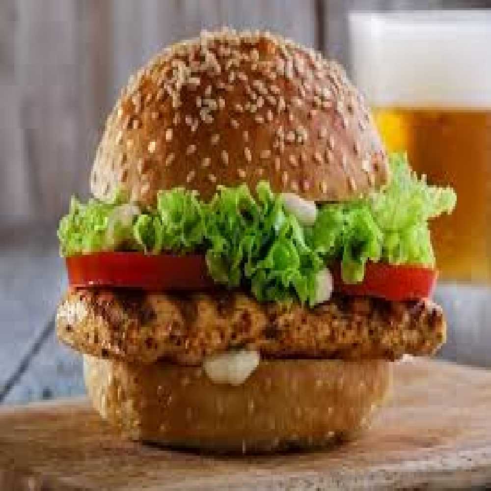 ACILI TAVUK BURGER(SHİNİTZEL)